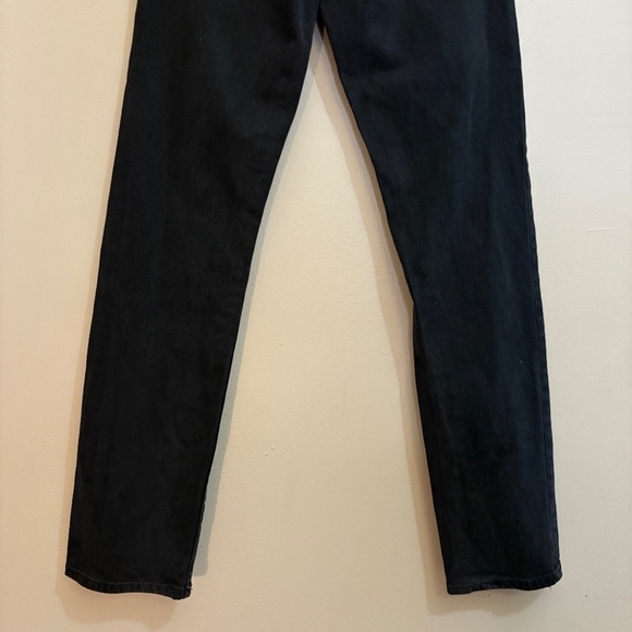 $19❄️ Guess Slim Straight Black Jeans Size 29x32 - Picture 12 of 15